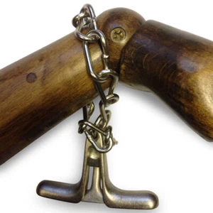 HANDSCHELLE Stahl Original NVA ostdeutsche Stasi UdSSR Kalter Krieg Handgelenkkette Vintage - Bild 1 von 7