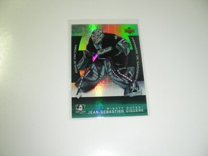 Jean-Sebastian Giguere 2005 Upper Deck McDonald's Goalie Factory card #GF6