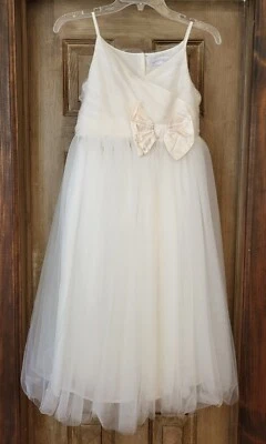 Vestido de novia niña florista/comunión marfil, talla 11, UK Next Foto 1 de 4