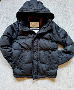 Abercrombie & Fitch Daunenjacke Kempshall - Gr. M - Winterjacke Dunkelblau - Bild 1 von 12