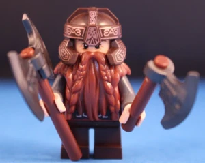 LEGO® The LORD OF THE RINGS 9474 GIMLI Minifigure +Accessories 100%LEGO Original - Picture 1 of 6