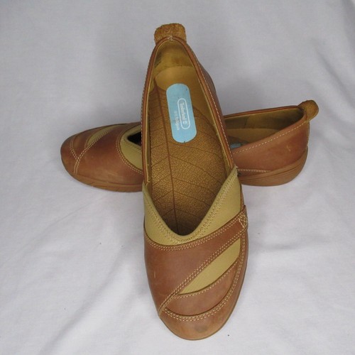 Ballerine Timberland da donna 10 in pelle marrone slip on comode
