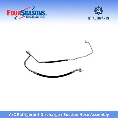 Conjunto de manguera de succión/descarga de refrigerante aire acondicionado GMC Terrain 2010-2011 4 estaciones Foto 1 de 4