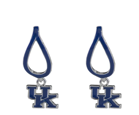 Kentucky Wildcats Drop Logo Earrings Cover