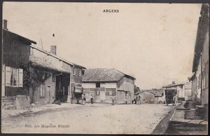 ARGERS Animierte Kupplung bei SUIPPES 51 CPA geschrieben an Angèle am 2. Dezember 1915 - Bild 1 von 2