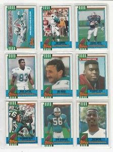 Miami Dolphins 1990 Topps Team Set (26) w/RCs Dan Marino Mark Clayton