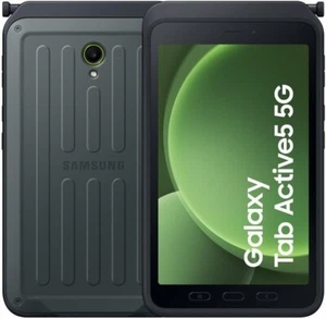 Samsung Galaxy Tab Active5 (8", Wi-Fi) SM-X300 128GB 6GB RAM Rugged | Green - Picture 1 of 8
