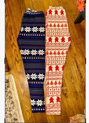 Leggings Copo de Nieve Fair Isle & Gingerbread Hombre Fair Isle Talla Mediana Foto 1 de 3