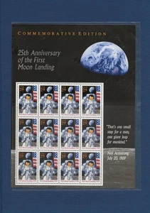 US MNH Postage-Scott #2841 Moon Landing - 1984 UPU souvenir booklet[ 862 - Picture 1 of 3