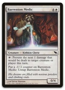 Barrenton Medic #4 (NM) Shadowmoor SHM Magic MTG - Picture 1 of 2