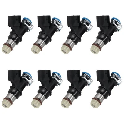 8x Fuel Injectors for Saab 9-7X Buick Rainier 5.3L 6.0L V8 2005-2009 - Image 1 of 4