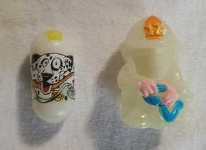 GLOW IN THE DARK MIGHTY BEANZ BODZ SET NUMBER 306 FIRE DOG BEAN FIRE FIGHTER BOD - Picture 1 of 7