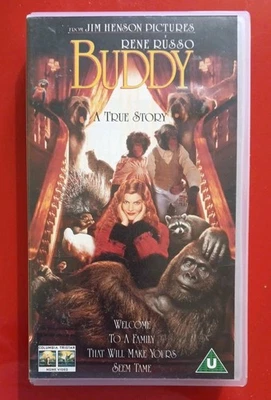 Buddy VHS Kids Video Rene Russo Film Movie TESTED  - Image 1 of 3