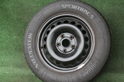 1x Ersatzrad VW Caddy  Golf 5 6 Touran Leon Octavia 195/65 R15 91H Sommer -6,6mm - Bild 1 von 4