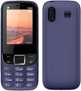 Teléfono Celular Senior Desbloqueado, Pantalla de 2.4 pulgadas, Botón Grande, Triple SIM, Fácil de Usar - Imagen 1 de 7