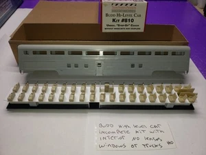 KIT DE PRODUCTOS DE ESTACIÓN DE TREN INCOMPLETO TAL CUAL BUDD COCHE DE ALTA PALANCA ESCALA HO TAL CUAL - Imagen 1 de 18