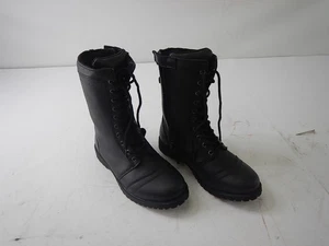 Speed and Strength Women's Fast Times Leather Boots, Black, Size 9 - Picture 1 of 8