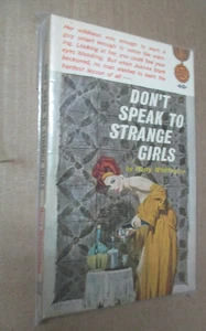 Don't Speak to Strange Girls by Harry Whittington Gold Medal K1303 1963 paperbac - Picture 1 of 1