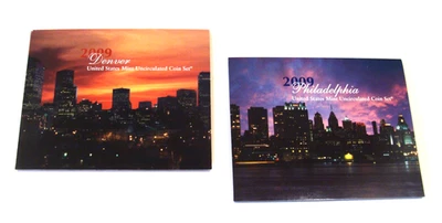 2009 Uncirculated Coin Sets / Philadelphia & Denver Mints / Government Packaging - Image 1 of 4