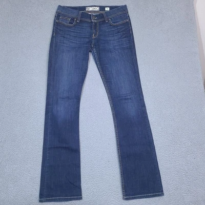 BKE Denim Jeans Womens 32x33.5 Blue Sabrina Bootcut Dark Wash Low Rise Read Info - Image 1 of 4