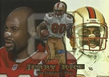 1999 Flair Showcase #148 Jerry Rice - Image 1 of 2
