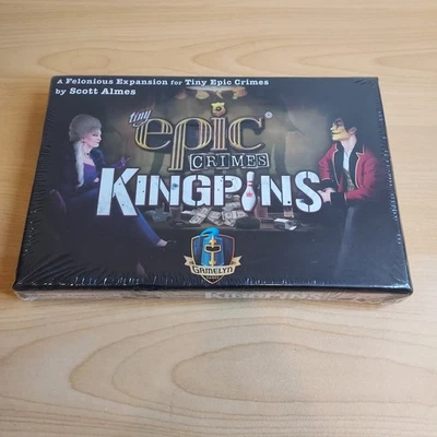 Tiny Epic Crimes Kingpins Expansion Card Board Game Gamelyn Games TECK Mobsters - Image 1 of 4