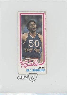 1980-81 Topps Separated Joe Meriweather Joe C Meriweather #169 - Image 1 of 2