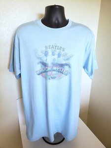 2008 The Beatles Official Apple Corp Magical Mystery Tour T-Shirt NWOT Rare Larg