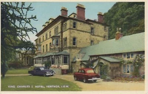 (as75) King Charles 1 Hotel Ventnor - Isle of Wight Postcard - Picture 1 of 2