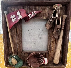 Vintage Father's Day #1 Dad Photo Frame - Picture 1 of 4