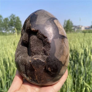 2,58 kg Natural Dragón Huevo Septario Cuarzo Cristal Geoda Gema Mineral XL2957 - Imagen 1 de 20