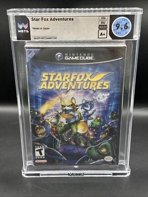 Star Fox Adventures Starfox Made In Japan 1st Print GameCube WATA 9.6 A+ - Image 1 of 4