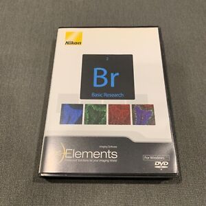 NIKON NIS Elements BR Basic Research Imaging Software Version 3.00 SP4 Windows