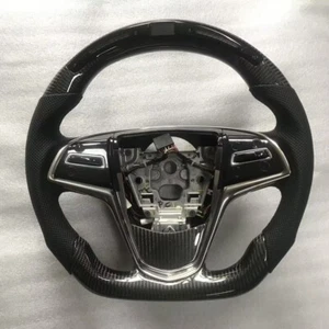 Volante personalizado de fibra de carbono para Cadillac CTS - Imagen 1 de 4
