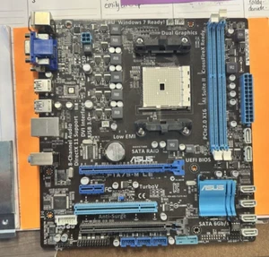ASUS F1A75-M LE AMD A75 Motherboard Socket 905 Rev. 1.01 - Picture 1 of 3