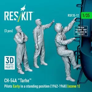 CH-54A Tarhe Pilots Early in a Standing Position (1962-1968) (Szene 1) 3 Stück 1:35 - Bild 1 von 3