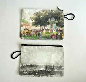 Ancient Istanbul Zippered Paper Envelop Bags - Stylish and Sustainable Storage! - Picture 1 of 13