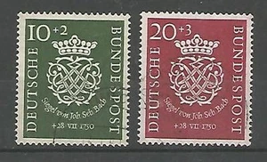 Timbre d' Allemagne FEDERAL Obli N° 007/008 - Imagen 1 de 1