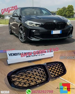 💎PARRILLA ADECUADA PARA BMW SERIE 1 F40 LOOK M DISEÑO PERFORMANCE BLACK DIAMOND - Imagen 1 de 19