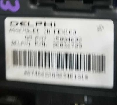 Pontiac G6 Chevy Malibu 2006 módulo de control de carrocería caja de fusibles BCM (tablero izquierdo) Foto 1 de 4