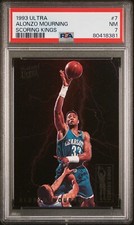 1993-94 Fleer Ultra Alonzo Mourning Scoring Kings Card #7 of 10 - PSA 7