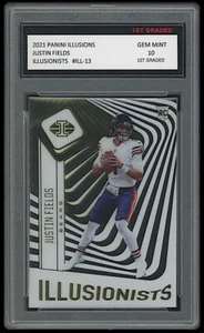 JUSTIN Fields '21 panini illusionisti 1° grado 10 rookie card ill-13 - Foto 1 di 1