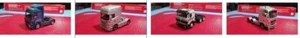 4 trattori herpa vari Mercedes Man Scania Herpa scala 1/87 H0 - Foto 1 di 5