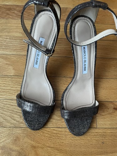 MBT Sandalo bronzo Manolo Blahnik taglia 38 5