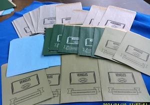 Classic Toy Soldiers/ Marx playset labeled bags8 1/2" X 11" total of 25 - Picture 1 of 6