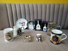Queen Elizabeth II Silver And Gold Jubilee Memorabilia Mugs Tankard Plates...