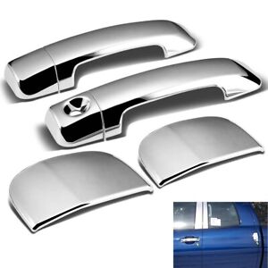 For 2018 Toyota Tundra Chrome Door Handle Cover 4D