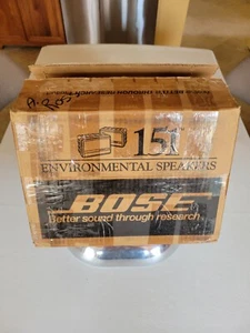 Bose 151 Outdoor Environmental Speakers / 4 / Black / New Old Stk. / MADE IN USA - Picture 1 of 5