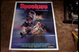 SPOOKIES ORIG MOVIE POSTER 1987 HORROR CORBEN ART - Picture 1 of 1