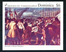 1992 - DOMINICA - LOTTO/19914 - DOMINICA - 92 VELASQUEZ FOGLIETTO